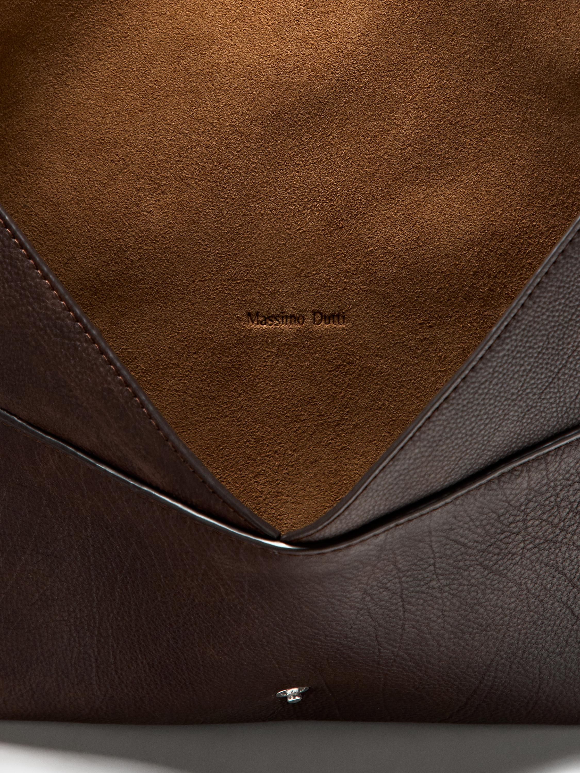 Étui pour iPad en cuir nappa